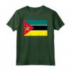 Bandiera Mozambico Maglietta - Leggera e Taglio Classico - Ideale per Viaggiatori e Collezionisti