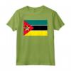 Bandiera Mozambico Maglietta - Leggera e Taglio Classico - Ideale per Viaggiatori e Collezionisti