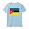 Bandiera Mozambico Maglietta - Leggera e Taglio Classico - Ideale per Viaggiatori e Collezionisti