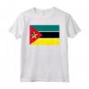 Bandiera Mozambico Maglietta - Leggera e Taglio Classico - Ideale per Viaggiatori e Collezionisti