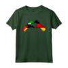 Bandiera del Mozambico Germania - Cuore tedesco del Mozambico Maglietta - Regalo Simbolico per chi Ama entrambi i Paesi