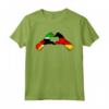 Bandiera del Mozambico Germania - Cuore tedesco del Mozambico Maglietta - Regalo Simbolico per chi Ama entrambi i Paesi