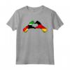 Bandiera del Mozambico Germania - Cuore tedesco del Mozambico Maglietta - Regalo Simbolico per chi Ama entrambi i Paesi