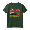 Regno Unito Bandiere Mozambico | Radici britanniche del Mozambico Maglietta - T-shirt doppia bandiera per celebrare l'heritage.