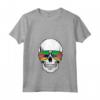 Donna Mozambico Bandiera Paese Sugar Skull Mozambican Roots Kids Maglietta - Orgoglio Nazionale - Ideale per Uomini, Donne e Bambini