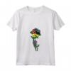 Donna Mozambico Rose Skeleton Pride - Maglietta Bandiera Roots - Ideale per Mostrare l'Orgoglio del Mozambico