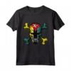 Mozambico Skull Flag Pride Maglietta - Ideale per Mostrare l'Orgoglio e il Supporto per il Mozambico