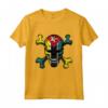 Mozambico Skull Flag Pride Maglietta - Ideale per Mostrare l'Orgoglio e il Supporto per il Mozambico