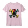 Mozambico Skull Flag Pride Maglietta - Ideale per Mostrare l'Orgoglio e il Supporto per il Mozambico