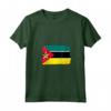 Donna Bandiera del Mozambico - Maglietta con Collo a V - Ideale per Sostenere il Mozambico
