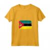 Donna Bandiera del Mozambico - Maglietta con Collo a V - Ideale per Sostenere il Mozambico