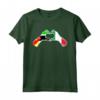 Bandiera dell'Italia del Mozambico - Cuore italiano del Mozambico Maglietta - Regalo Design Heritage per Uomini, Donne, Ragazzi e Ragazze