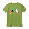 Bandiera dell'Italia del Mozambico - Cuore italiano del Mozambico Maglietta - Regalo Design Heritage per Uomini, Donne, Ragazzi e Ragazze