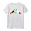 Bandiera dell'Italia del Mozambico - Cuore italiano del Mozambico Maglietta - Regalo Design Heritage per Uomini, Donne, Ragazzi e Ragazze