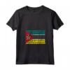 Mozambico Flag - Maglietta con Collo a V - Mostra il tuo orgoglio per i tuoi antenati del Mozambico - Ideale per Uomini, Donne e Bambini