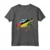Mozambique Turtle Pride - Mozambican Flag Roots Donne Bambini Maglietta - Souvenir Cultura del Mozambico