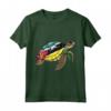 Mozambique Turtle Pride - Mozambican Flag Roots Donne Bambini Maglietta - Souvenir Cultura del Mozambico
