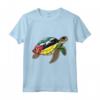 Mozambique Turtle Pride - Mozambican Flag Roots Donne Bambini Maglietta - Souvenir Cultura del Mozambico