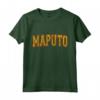 Maputo Mozambico - Maglietta Varsity Logo del Mozambico Maputo - Design Vintage e Bandiera