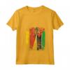 Donna Bandiere Mozambico Germania | Mezze Radici Mozambicane Tedesche Maglietta con Collo a V - Abbigliamento Vintage per Celebrare le Tue Radici