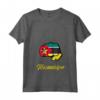 Mozambico Flag - Maglietta con Collo a V - Mostra il tuo Orgoglio per il Mozambico