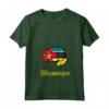 Mozambico Flag - Maglietta con Collo a V - Mostra il tuo Orgoglio per il Mozambico