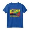 Bandiere Spagna Mozambico | Mezze radici spagnole mozambicane Maglietta - T-shirt Culturale con Eredità Mozambicana e Spagnola