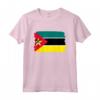 Bandiera del Mozambico Maglietta - Orgoglio Mozambicano - Leggera e Taglio Classico
