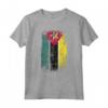 Mozambico Souvenir Design - Bandiera Paese Mozambico Maglietta - Stile Grunge Leggero per Viaggiatori