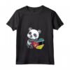 Donna Mozambico Cuore Panda Pride Mozambico Bandiera Roots Regali Maglietta con Collo a V - Ideale per Mostrare il Tuo Orgoglio e Supporto al Popolo del Mozambico