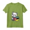 Donna Mozambico Cuore Panda Pride Mozambico Bandiera Roots Regali Maglietta con Collo a V - Ideale per Mostrare il Tuo Orgoglio e Supporto al Popolo del Mozambico