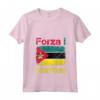 Donna Bandiera del Mozambico - Idea Regalo per Tifoso Mozambicano - Maglietta con Collo a V per Sostenere le Squadre Nazionali