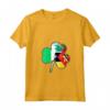 Donna Irlandese e Mozambico Trifoglio Mix Heritage Maglietta con Collo a V - Regalo di Natale per Celebrare le Tue Radici