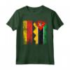 Radici del Mozambico | Mezza Bandiera Tedesca | Germania Mozambico Maglietta - Ideale per Uomini, Donne e Bambini - Regalo per Orgoglio Patriottico o Mostra di Appartenenza