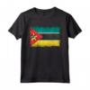 Bandiera del Mozambico in stile grungy - Maglietta Leggera con Maputo - Acquista online per un look urbano unico