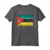 Bandiera del Mozambico in stile grungy - Maglietta Leggera con Maputo - Acquista online per un look urbano unico