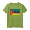 Bandiera del Mozambico in stile grungy - Maglietta Leggera con Maputo - Acquista online per un look urbano unico