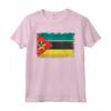 Bandiera del Mozambico in stile grungy - Maglietta Leggera con Maputo - Acquista online per un look urbano unico