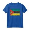 Bandiera del Mozambico in stile grungy - Maglietta Leggera con Maputo - Acquista online per un look urbano unico