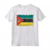 Bandiera del Mozambico in stile grungy - Maglietta Leggera con Maputo - Acquista online per un look urbano unico
