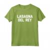 Lasagna Del Rey - T-shirt divertente con Saying Sarcastico - Maglietta Food Music Pop Rock - Novità Umorismo
