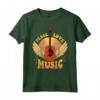 Cute Peace Love Music Hippie Hipster Festival Maglietta - Perfect Apparel for Music Concerts and Festivals!