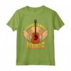 Cute Peace Love Music Hippie Hipster Festival Maglietta - Perfect Apparel for Music Concerts and Festivals!