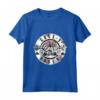 Bambino Youth Guns N' Roses - Pallottola Floreale Ufficiale Maglietta Vintage - Moda Giovanile Rock Music