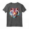 Tigre Maglietta - Design Originale Colorato - Ideale Regalo Compleanno Natale