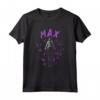 HapTiger 4 Max Painted Music Notes Maglietta - Official Hawkins and Retro Collegiate T-Shirt - Music Enthusiast Apparel