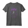 HapTiger 4 Max Painted Music Notes Maglietta - Official Hawkins and Retro Collegiate T-Shirt - Music Enthusiast Apparel