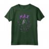HapTiger 4 Max Painted Music Notes Maglietta - Official Hawkins and Retro Collegiate T-Shirt - Music Enthusiast Apparel
