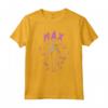 HapTiger 4 Max Painted Music Notes Maglietta - Official Hawkins and Retro Collegiate T-Shirt - Music Enthusiast Apparel