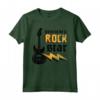 Nato per essere Rock Star Guitar Rock N' Roll Music Maglietta - Ideale per Appassionati di Musica Rock